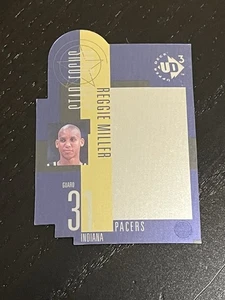 1996-97 1996 UPPER DECK UD3 STAR FOCUS DIECUT REGGIE MILLER #40 HOF - Picture 1 of 2