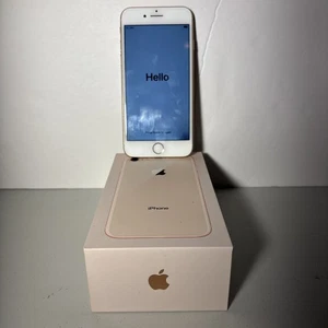 Smartphone Apple iPhone 8 - 64 Go - Or Rose (Désimlocké) A1905 avec boite fonctionne - Photo 1 sur 24