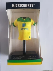 Norwich City Microshirt Home Shirt 2014-2015 Edición Limitada 1 de 4000 NUEVO - Imagen 1 de 6