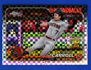 2024 Topps Chrome 2 card lot X-fractor-All -Etch - Picture 1 of 4