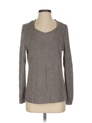 Investments Women Gray Pullover Sweater S - Image 1 of 4