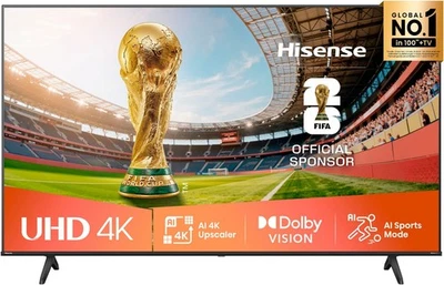 Hisense 43 Zoll Smart TV Fernseher 4K UHD WiFi Bluetooth HDR10 Dolby Vision NEU