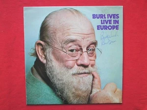 Burl Ives Live In Europe LP Polydor 2382094 EX/EX 1979 German Pressing with inse - Bild 1 von 5