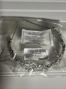 Diadema corona estrella boda diamantes de imitación NUEVO - Imagen 1 de 2