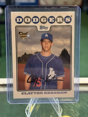 Tarjeta de novato 2008 Topps Update Clayton Kershaw (RC) #UH240! ¡FUTURO PATIO! ENVÍO RÁPIDO Foto 1 de 2