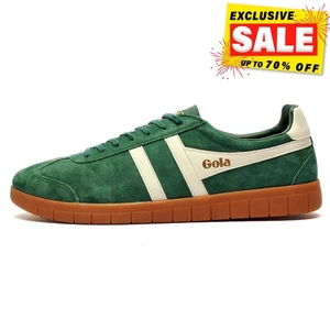 Gola Classics Hurricane Suede Mens Trainers Retro Vintage Leather Sneakers UK12 - Picture 1 of 6