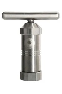 Heisenberg Edelstahl Pollenpresse Ø 34 mm * Pollen Grow Tabak Presse  - Bild 1 von 4