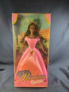 Princesa Barbie, afroamericana, #22892, nueva en caja, 1998 por Mattel *CAJA DAÑAG - Imagen 1 de 8