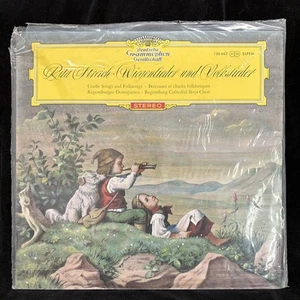 RITA STREICH - Cradle & Folk Songs - DGG TULIP RED STEREO LP 1964 in DG plastic - Picture 1 of 5