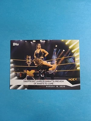 Dakota Kai 2021 Topps WWE Women's Division Wrestling Card # 60 J0218 - Image 1 of 2