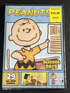 Peanuts by Schulz: School Days (DVD, 2016, Widescreen) New/Sealed | B2G1FREE - Picture 1 of 2