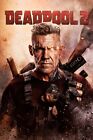2018 Marvel Deadpool 2 Movie Poster 11X17 Cable Domino Firefist Josh Brolin 💣🍿