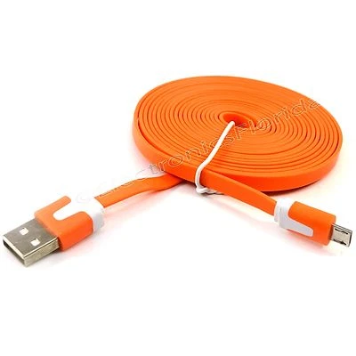 LOT Flat Micro USB Charger Cable Cord Sync For Android Cell Phones  Lot - Image 1 of 4