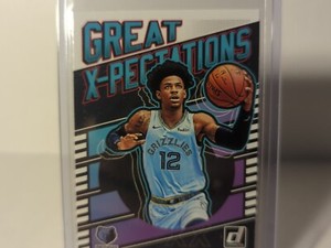 2019-20 Panini Donruss Great X-Pectations Ja Morant #17 Rookie RC