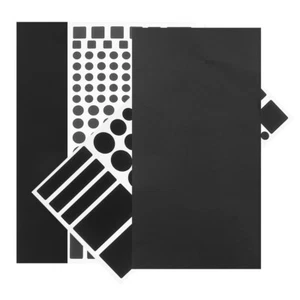 4 Sheets LED Light Shield Office Work Blackout Window Dimming Stickers - Picture 1 of 12