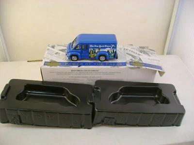 MATCHBOX MODEL OF YESTERYEAR POWER OF THE PRESS YPP04 DODGE ROUTE VAN 'NY TIMES' - Image 1 of 4