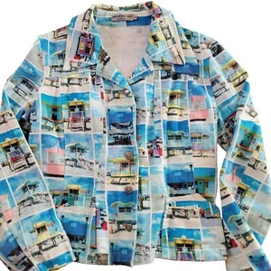 Damengröße 6 Walking Art Australia Jacke Blazer Strand Rettungsschwimmer Turm - Bild 1 von 8