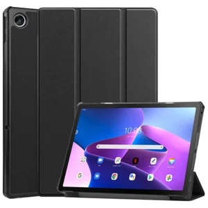 For Lenovo TAB M10 Plus 3rd Gen 10.6'' Case, Leather Smart Book Stand Flip Cover - Picture 1 of 12