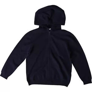 DOLCE & GABBANA Kids Sweater Black Cashmere Hooded Sweatshirt s. Tag 6yrs 290usd - Picture 1 of 6