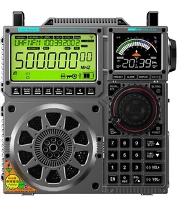DHRD-C919 Full-band Aviation Broadband Radio Receiver 2 Display APP Control - Picture 1 of 8