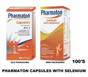 6 x 100er PHARMATON Kapseln mit Ginseng Extrakt und Selen - Energiebooster - Bild 1 von 8
