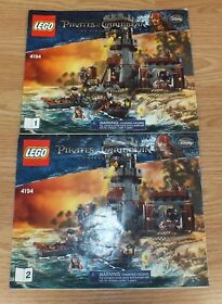 Lego (4194) Pirates of the Caribbean Instruction Manual Only For Play Set (1&2)