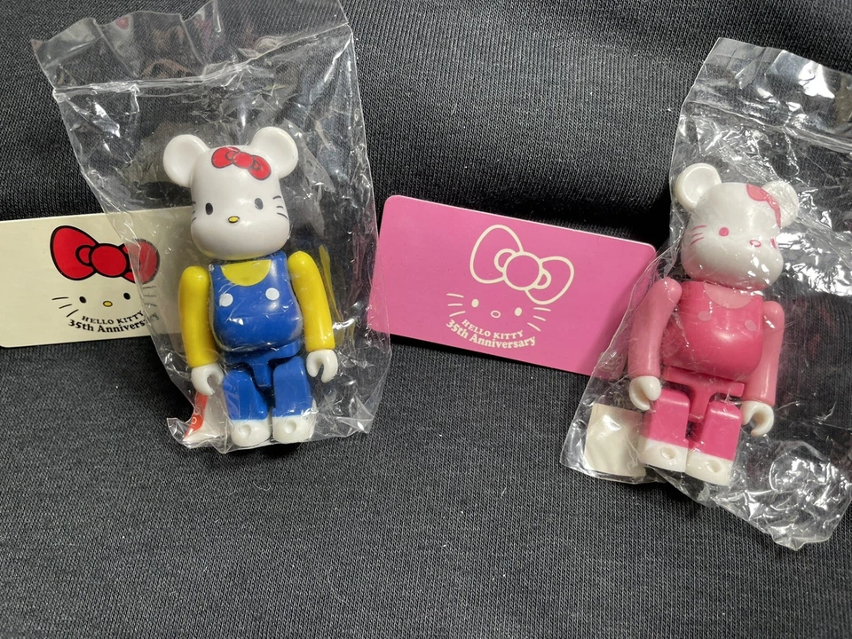 Medicom BE@RBRICK 100% - серия 18 - животное "Hello kitty & sanri0 30" Bearbrick - Изображение 1 из 1