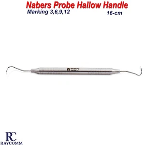 Sonda de diagnóstico nabers sonda periodontal codificada por colores sonda de marcado de profundidad herramientas dentales - Imagen 1 de 5