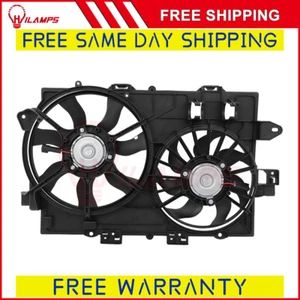 For 2006-2008 Pontiac Torrent Chevrolet Equinox Radiator Condenser Cooling Fan - Picture 1 of 18