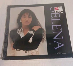 Calendario Selena Quintanilla 1996 1995 ciudad natal gráficos nuevo sellado  - Imagen 1 de 11