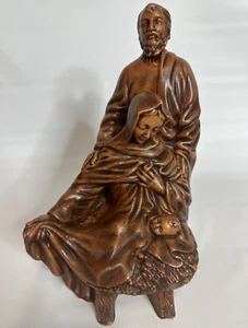 Atlantic Form Maria Josef Jesuskind Keramik Krippenfigur Statue 70er Vintage 10 Zoll - Bild 1 von 12