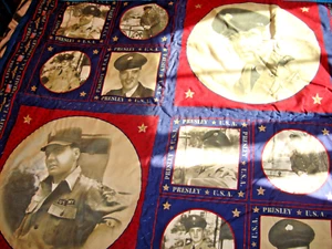 Elvis Presley Decke WERFEN ca. 43"" x 35"" - Hat es nach Grace Land geschafft! - Bild 1 von 11
