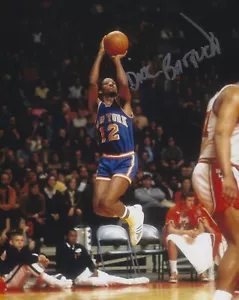 Dick Barnett Autographed Signed 8x10 Photo - NBA Knicks RARE FULL NAME! - w/COA - Picture 1 of 1