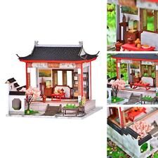Miniature Dollhouse Chinese Villa for Boys Girls Adults Valentine'S Day Gift