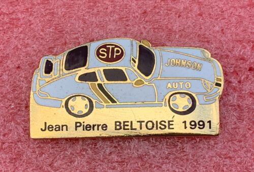 T34 Pins PORSCHE 964 Pilote JEAN PIERRE BELTOISE Carrera Cup 1991 Lapel pin