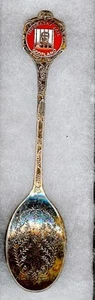 #158) SILVER PLATED TEA SPOON INVERARAY JAIL SCOTLAND LIVING MUSEUM HISTORY - Foto 1 di 2