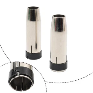 2 pezzi MB 24 KD MIG torcia di saldatura ugello gas conico - Foto 1 di 9