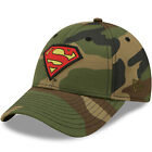 New Era Kids Superman Badge 9FORTY Adjustable Baseball Cap Hat - Green Camo