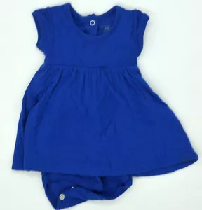 Original Bebé Vestido De Petit Bateau Talla 1M 54 - Imagen 1 de 2