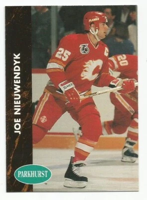 JOE NIEUWENDYK 1991-92 PARKHURST CARD NM-MT+ CONDITION - Image 1 of 2