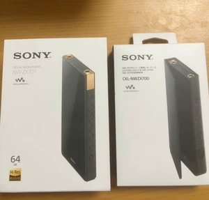 SONY NW-ZX707 WALKMAN & CKL-NWZX700 official Case bundled - Picture 1 of 6