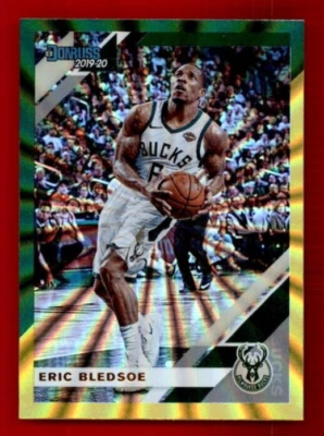 2019-20 Donruss Holo Green and Yellow Laser #114 Eric Bledsoe. - Image 1 of 2