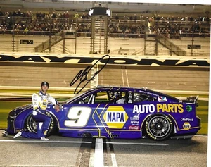 2025 Chase Elliott Napa Autoteile Prime Daytona 500 signiertes Auto 8 x 10 Foto Echtheitszertifikat - Bild 1 von 1
