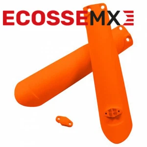 KTM SX125 SX150 SX250 Tenedor Protectores 2015-2022 UFO Flo Naranja 4055 FLU - Imagen 1 de 2