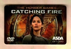 ASDA ( UK ) The Hunger Games Catching Fire ( 2013 ) Gift Card ( $0 ) - Picture 1 of 2