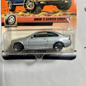 2000 Matchbox Collection BMW 3 Series Coupe Silver Worldwide Wheels - Picture 1 of 6