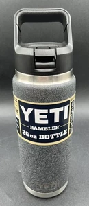(NEW) YETI RAMBLER 26OZ BOTTLE - BLACK STONE (MVP035214) - Picture 1 of 3
