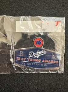 MLB Los Angeles Dodgers 12 Cy Young Awards Most In MLB 76 Lapel Pin Collectable - Picture 1 of 2