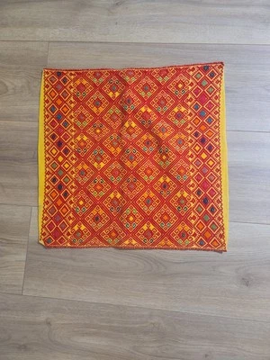 Oaxaca Pillow Cover Hand EMBROIDED - Image 1 of 4