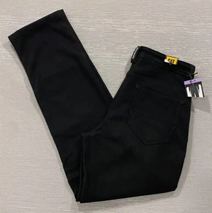 CAT Caterpillar Work Pants Mens 30 x 32 Black Canvas Fleece Lined Insulated - Bild 1 von 12